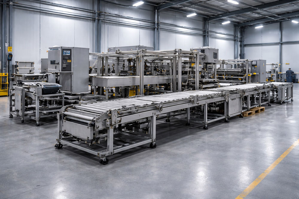 自動化產線整組拆除